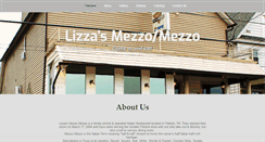 Desktop Screenshot of lizzasmezzomezzo.com